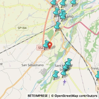 Mappa Strada Santo Stefano, 12045 Fossano CN, Italia (2.83)