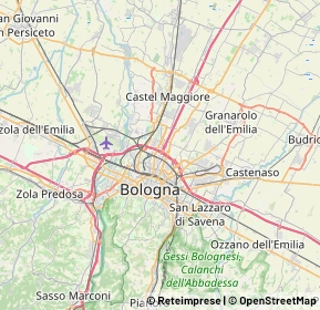 Mappa 40128 Bologna BO, Italia (5.526)