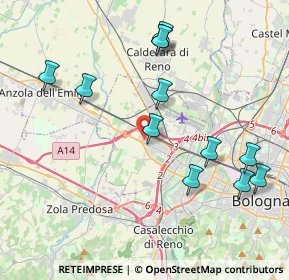Mappa Via Nino Bixio, 40132 Bologna BO, Italia (4.34917)
