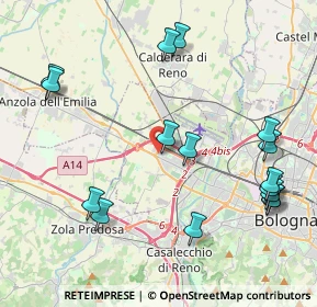 Mappa Via Nino Bixio, 40132 Bologna BO, Italia (4.91813)