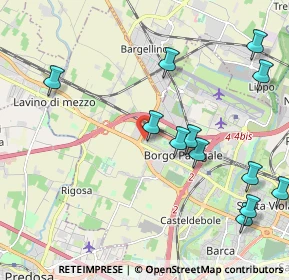 Mappa Via Nino Bixio, 40132 Bologna BO, Italia (2.48333)