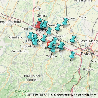 Mappa Via Lugazzo, 41057 Spilamberto MO, Italia (11.494)