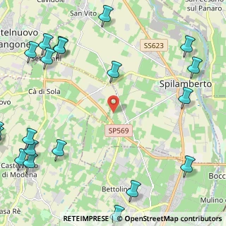Mappa Via Lugazzo, 41057 Spilamberto MO, Italia (3.5135)
