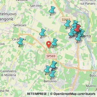 Mappa Via Lugazzo, 41057 Spilamberto MO, Italia (2.387)