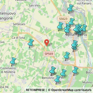 Mappa Via Lugazzo, 41057 Spilamberto MO, Italia (2.8665)