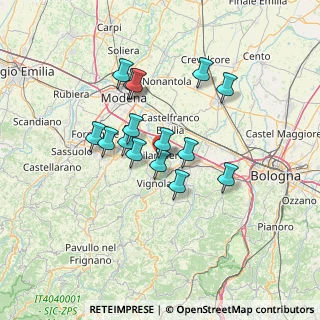 Mappa Via San Pellegrino, 41057 Spilamberto MO, Italia (11.19467)