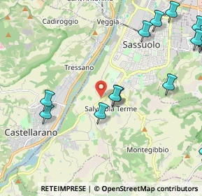 Mappa SP19, 41049 Sassuolo MO, Italia (3.4195)