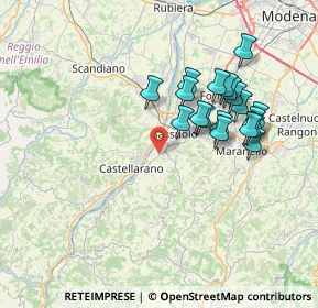 Mappa SP19, 41049 Sassuolo MO, Italia (6.90474)