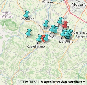 Mappa SP19, 41049 Sassuolo MO, Italia (6.355)