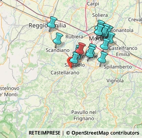 Mappa SP19, 41049 Sassuolo MO, Italia (13.19611)