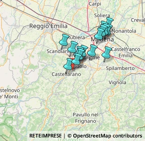 Mappa SP19, 41049 Sassuolo MO, Italia (10.60063)