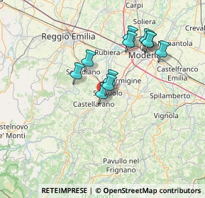 Mappa SP19, 41049 Sassuolo MO, Italia (12.37364)