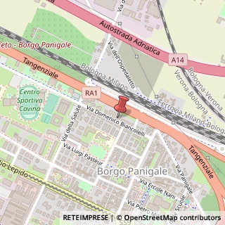 Mappa Via Domenico Biancolelli, 13, 40132 Bologna, Bologna (Emilia Romagna)