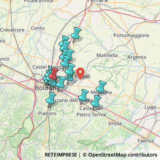 Mappa Via Antonio Certani, 40054 Budrio BO, Italia (12.33105)