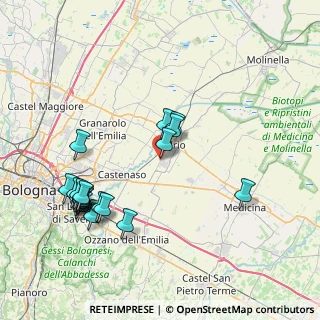 Mappa Via Antonio Certani, 40054 Budrio BO, Italia (8.7825)