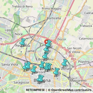 Mappa Bolognina, 40128 Bologna BO, Italia (2.41)