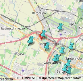 Mappa Via Calatafimi, 40132 Bologna BO, Italia (2.27)