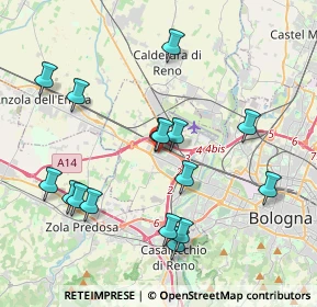 Mappa Via Calatafimi, 40132 Bologna BO, Italia (4.1375)