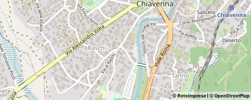 Mappa Chiavenna