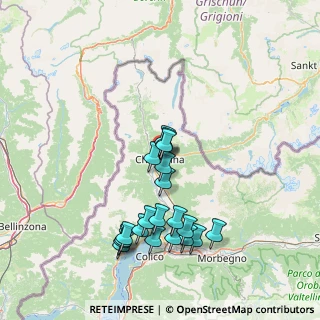 Mappa Via al Portone, 23022 Chiavenna SO, Italia (14.8025)