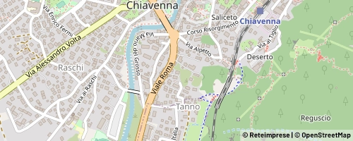 Mappa Chiavenna