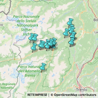 Mappa 38020 Commezzadura TN, Italia (10.303)