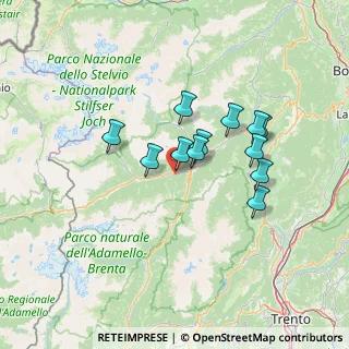 Mappa 38020 Commezzadura TN, Italia (10.8225)