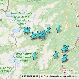 Mappa 38020 Commezzadura TN, Italia (14.27529)