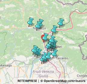 Mappa Piazza 1º Maggio, 33010 Trasaghis UD, Italia (10.326)