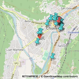 Mappa Via Erminio Juvalta, 23022 Chiavenna SO, Italia (0.5255)