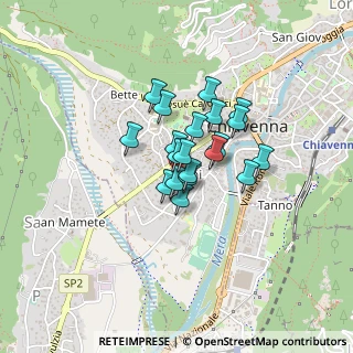 Mappa Via Erminio Juvalta, 23022 Chiavenna SO, Italia (0.253)