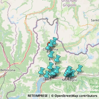 Mappa Via Erminio Juvalta, 23022 Chiavenna SO, Italia (17.2035)