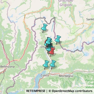 Mappa Via Erminio Juvalta, 23022 Chiavenna SO, Italia (6.0075)
