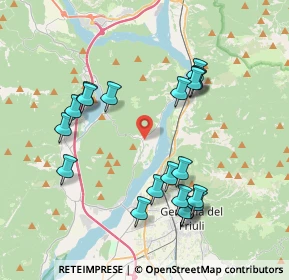 Mappa Via Canada, 33010 Bordano UD, Italia (3.8655)