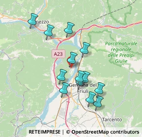 Mappa Via Canada, 33010 Bordano UD, Italia (6.43)