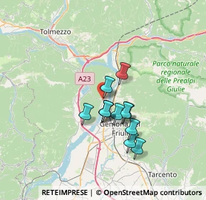 Mappa Via Canada, 33010 Bordano UD, Italia (4.84083)