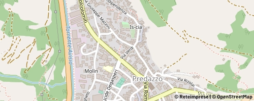 Mappa Predazzo