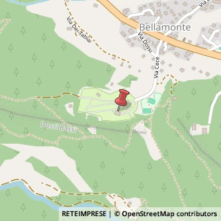 Mappa Via Cece, 16, 38037 Predazzo, Trento (Trentino-Alto Adige)
