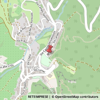 Mappa Via Larsetti, 1, 38010 Vervò, Trento (Trentino-Alto Adige)