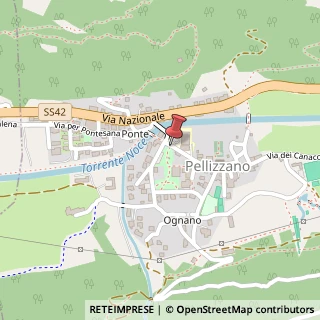 Mappa Via Baschenis, 9/A, 38020 Pellizzano, Trento (Trentino-Alto Adige)