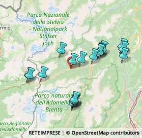 Mappa Via Baschenis, 38020 Pellizzano TN, Italia (14.8905)