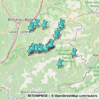 Mappa 38037 Predazzo TN, Italia (10.864)