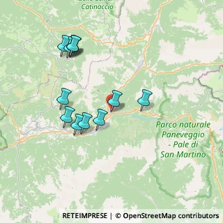Mappa 38037 Predazzo TN, Italia (7.41167)