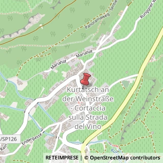 Mappa Via Obergasse, 12, 39040 Cortaccia sulla Strada del Vino, Bolzano (Trentino-Alto Adige)