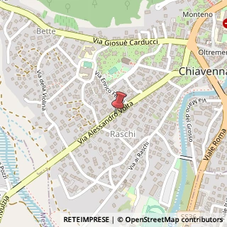 Mappa Via A. Volta, 81, 23022 Chiavenna, Sondrio (Lombardia)