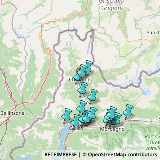 Mappa Via Ugo Cerletti, 23022 Chiavenna SO, Italia (17.327)