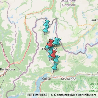 Mappa Via Ai Raschi, 23022 Chiavenna SO, Italia (6.98583)