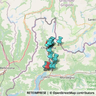 Mappa Via Ai Raschi, 23022 Chiavenna SO, Italia (8.32625)