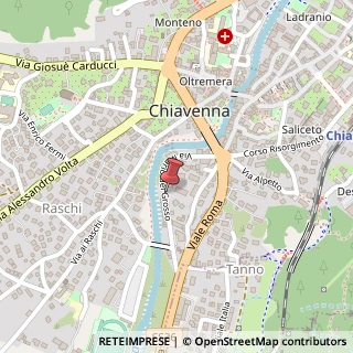 Mappa Via Mario Del Grosso, 5, 23022 Chiavenna, Sondrio (Lombardia)