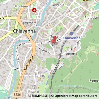 Mappa Via Giuseppe Mazzini, 3, 23022 Chiavenna, Sondrio (Lombardia)